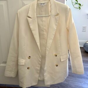 Cloud Ten White Blazer